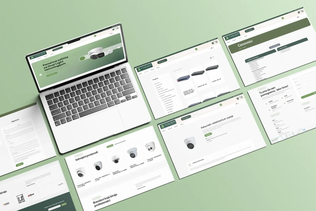 Starvis WooCommerce lighting product catalog and storefront