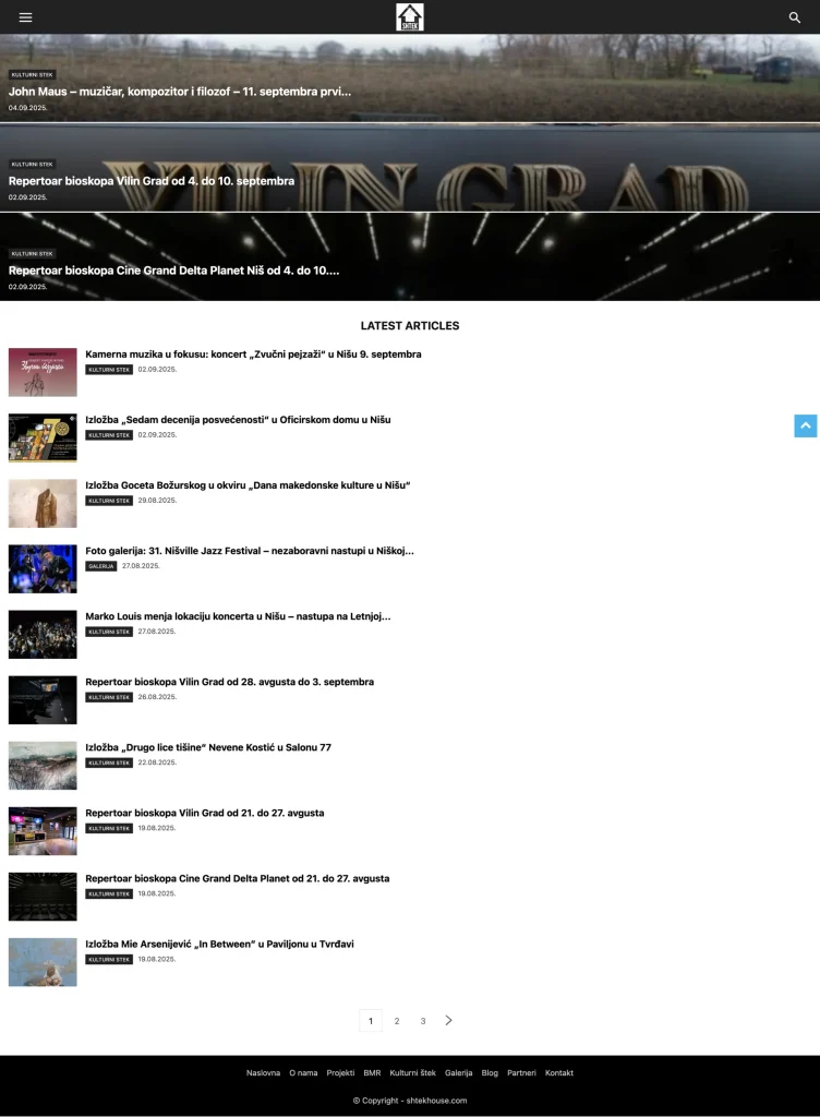 Before redesign